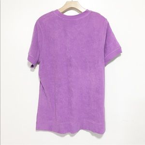 Denim&Co Tops - Used/ terrycloth lavender t shirts Denim&Co Tops - Used/ terrycloth lavender t shirts